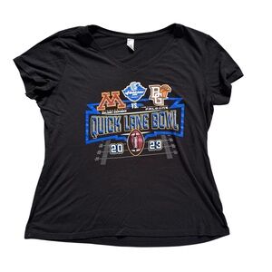 Black Graphic Tee - Quick Lane Bowl 2023